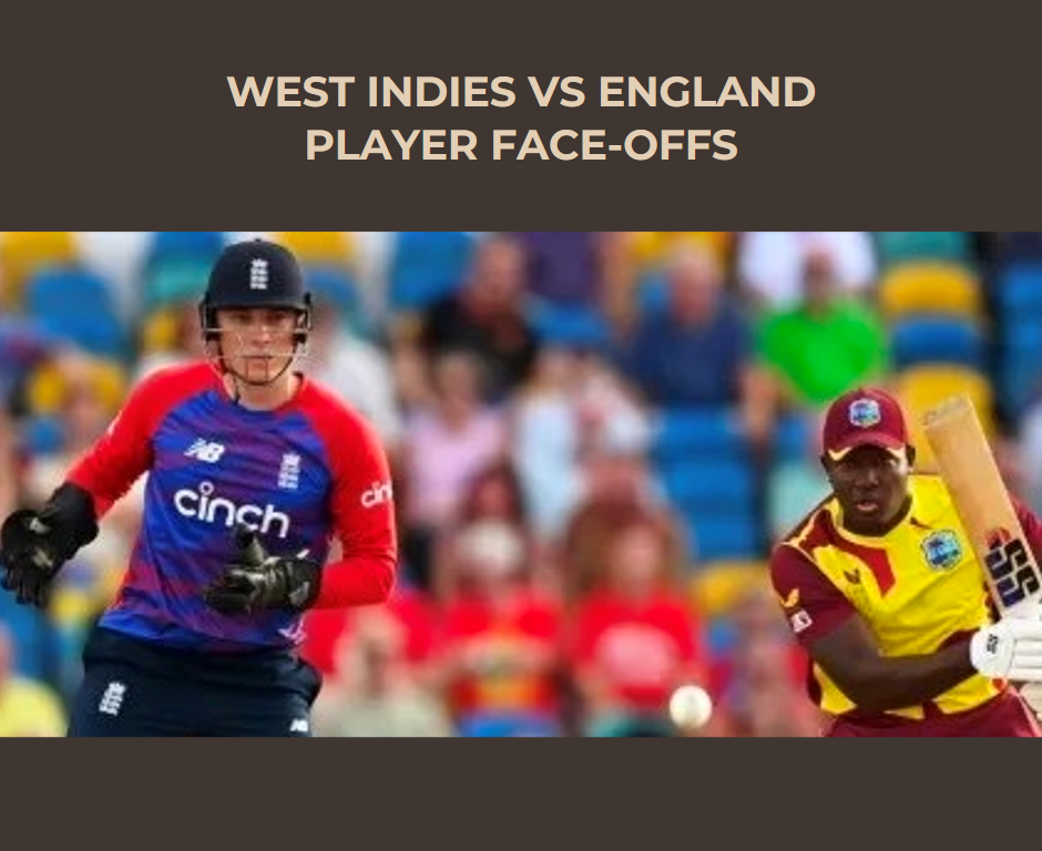 West Indies vs England Player Face-Offs