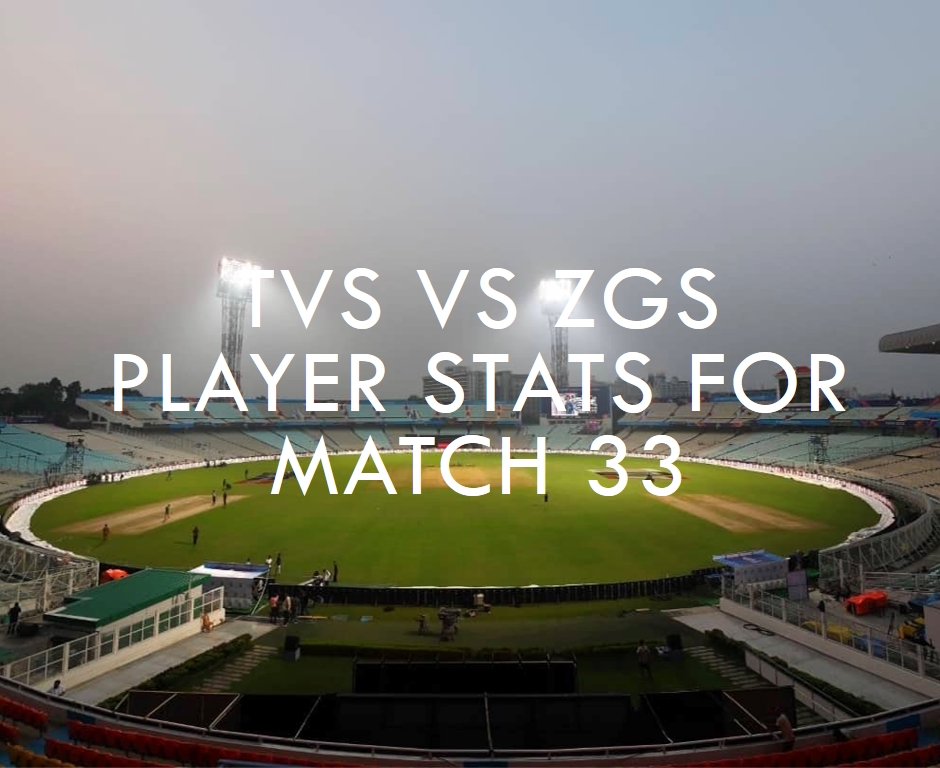 TVS vs ZGS Player Stats for Match 33, TVS vs ZGS Prediction: Who Will Win Today's CBFS T-10 League Match Between The Vision Shipping and Z Games Strikers