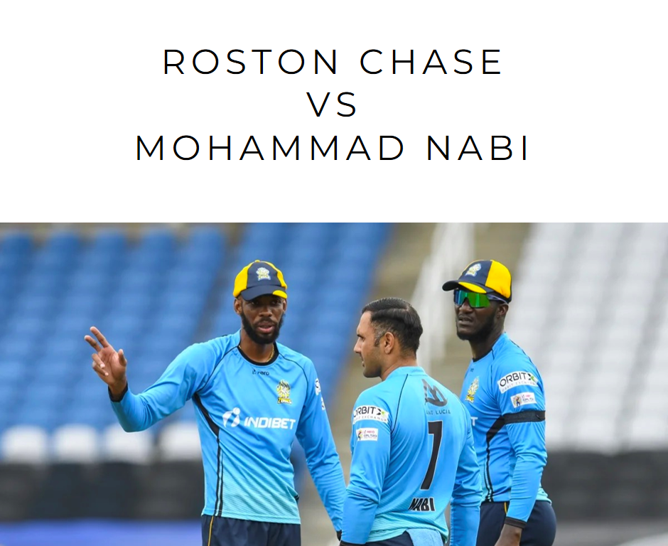 Roston Chase vs Mohammad Nabi: Clash of All-Round Titans